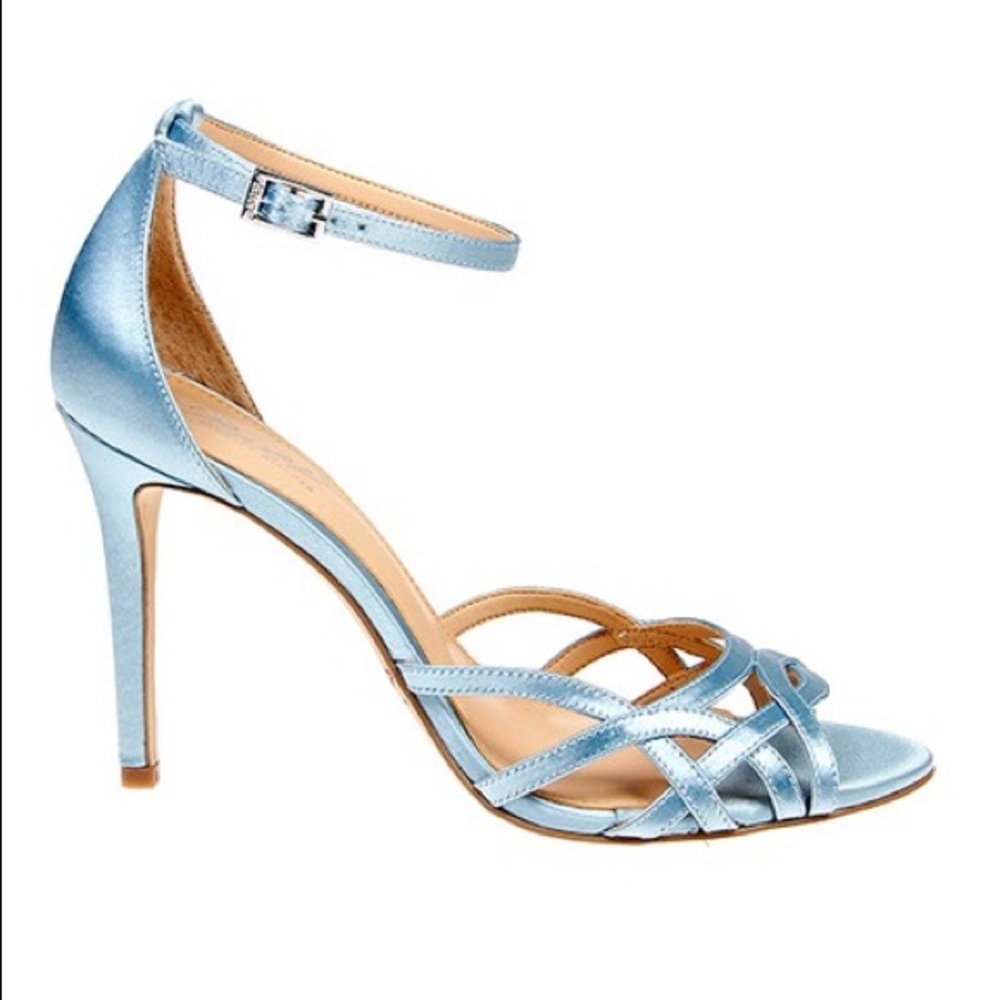 Icy Badgley Mischka Strappy Heels